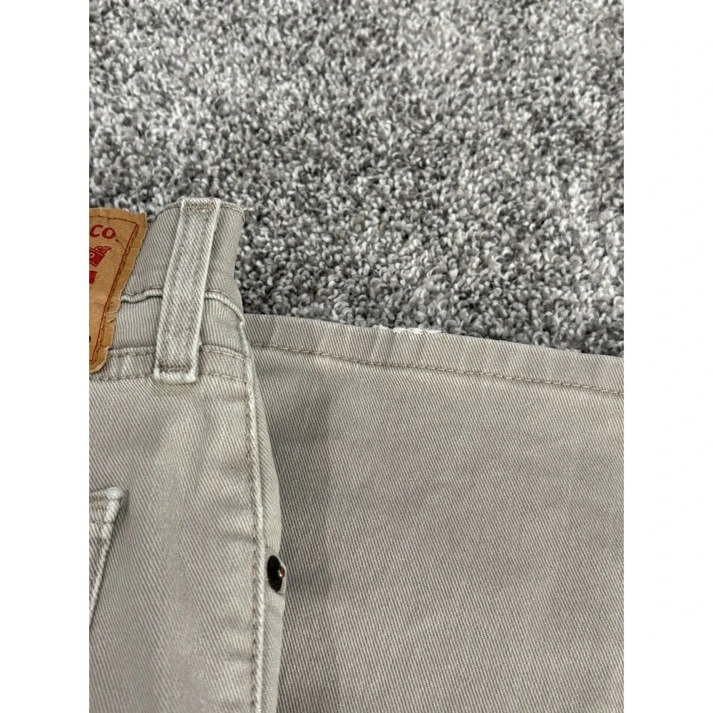 Levis 502 38x32 Pants Mens Light Khaki Tan Straight Leg Lightweight‎